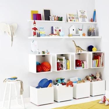Imagem de Estante de nichos para brinquedos, livros e objetos MDF