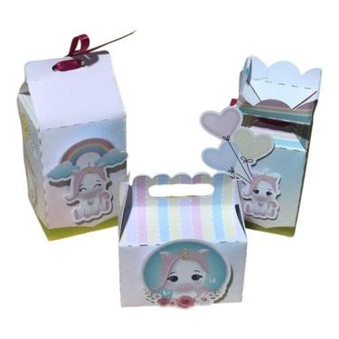 Imagem de Kit Festa Personalizada Unicórnio