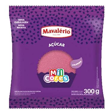 Imagem de AÇÚCAR CRISTAL COLORIDO ROSA MIL CORES 300G MAVALÉRIO