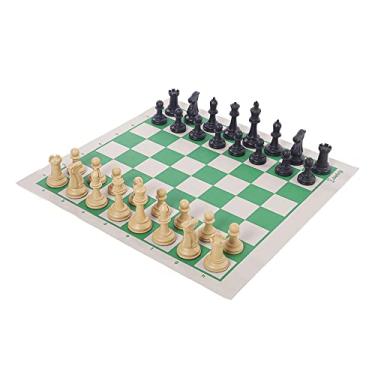 Imagem de XADREZ JAEHRIG C/TABULEIRO VINIL PROFISSIONAL REI 10cm REF002