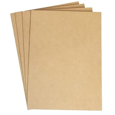 Imagem de Placa Chapa Mdf Cru 20x28 A4 3mm Quadros Artesanato 50 Unidades