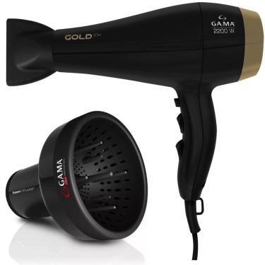 Imagem de Kit Gama - Secador Gold Ion 2200W 220V + Difusor De Ar Universal