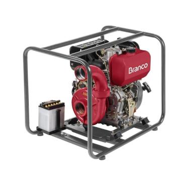 Imagem de Motobomba Centrífuga À Diesel 2.1/2`` 10,0Cv Partida Elétrica Bd815 I Branco