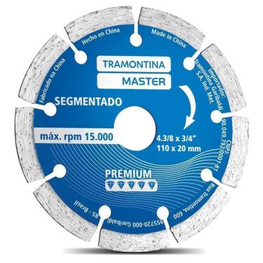 Imagem de Disco Diamantado Segmentado 4.3/8" Tramontina Premium Tramontina