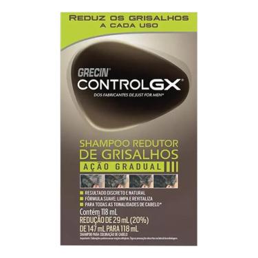 Imagem de  Shampoo Redutor De Grisalhos Grecin Control Gx 118 Ml