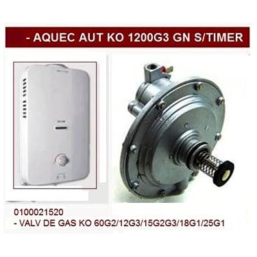 Imagem de Válvula de gás - aquecedores de passagem- universal - Similar tbk GN E GLP