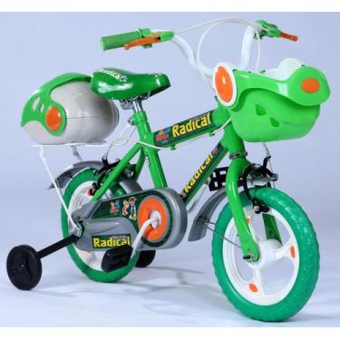 Imagem de Bicicleta Aro 12 Infantil Verde Jumbobaby
