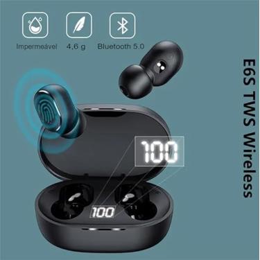 Imagem de Fone de Ouvido Bluetooth Sem Fio TWS Estéreo Wireless com Cancelamento Ruído (X-Dronic)