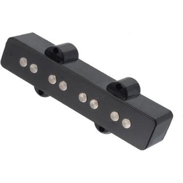 Imagem de Captador de guitarra elétrica, 1 peça, cerâmica, estilo aberto, 4 cordas, baixo, para estilo baixo, peças, capa de plástico, pescoço