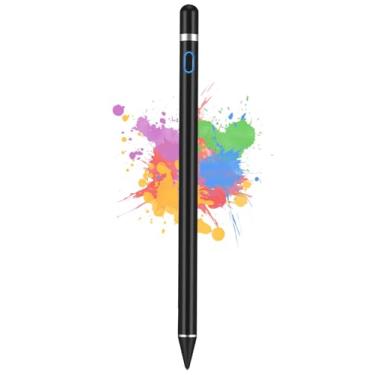 Imagem de Caneta Stylus para tela sensível ao toque, DOGAIN iPad Pencil de ponta fina de 1,5 mm, recarregável, caneta para tablet para desenhar/escrever/reproduzir, caneta Stylus para iPad/iPad