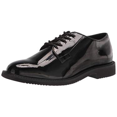 Imagem de Bates Sapato masculino Sentry Oxford de alto brilho, Preto, 9