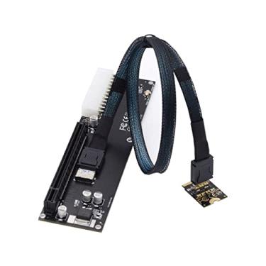 Imagem de Chenyang Oculink SFF-8612 para PCI-E 3.0/4.0 M.2 M-Key para SFF-8611 Adaptador host para placa gráfica externa eGPU/GPD Win Max2 e SSD