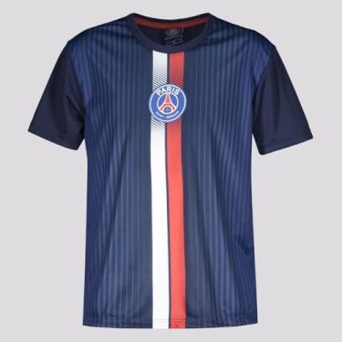 Imagem de Braziline Camiseta PSG Clove, Infantil, Azul Marinho, M