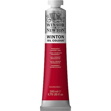 Imagem de Winsor & Newton Oil Colour Tinta Óleo, Vermelho (Permanent Crimson Lake), 200ml