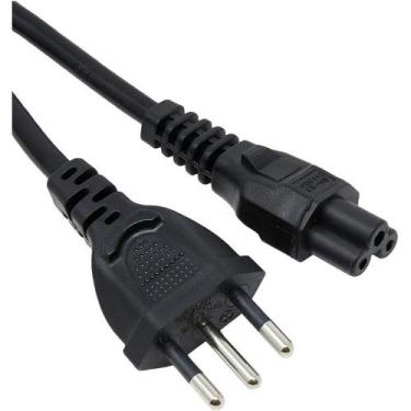 Imagem de Cabo De Forca Para Notebook 1,8 Mts - Mega Center Eletronicos