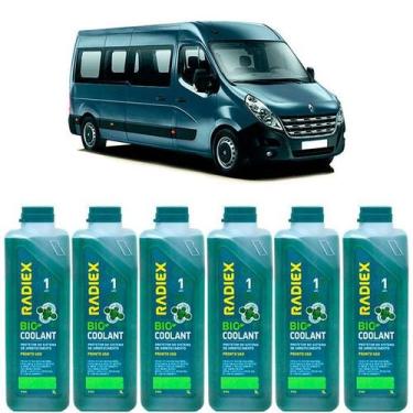 Imagem de Kit aditivo radiador bio coolant pronto para uso verde - renault maste