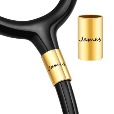 Imagem de Pingente De Identificacao Para Estetoscopio Littmann Bic Personalizado (CINZA)