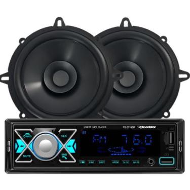Imagem de Rádio Roadstar Rs2714br Bt + 2 Alto Falantes 5 Bomber