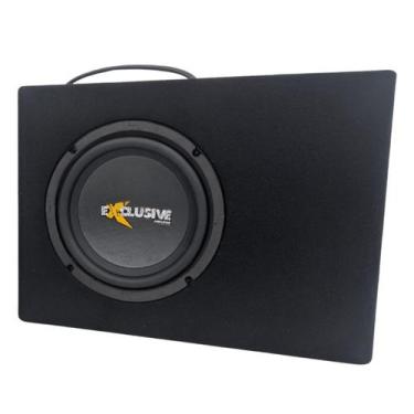 Imagem de Caixa Ativa Slim Lite Subwoofer 8 Pol Amplificador Exclusive