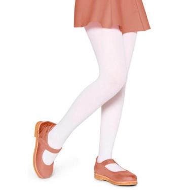 Imagem de Meia Calça Lobinha Opaca Fio 40 Infantil 2530-001, Branco antartida, M