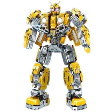 Imagem de Bloco De Montar Transformers Bumblebee 927 pçs Brinquedo - FactoryBloc