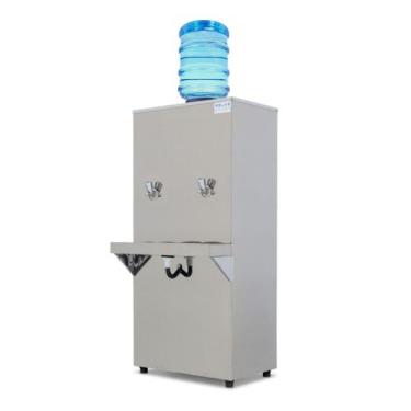 Imagem de Bebedouro Galão Industrial Inox 50L 2 Torneiras Geladas - Blue - BLUE 
