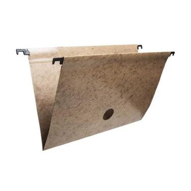 Imagem de Pasta Para Arquivo Organização Suspensa Kraft - Papelaria Store