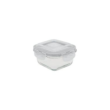 Imagem de Oikos - Pote de Vidro 520ml Hermético com Trava Quadrado