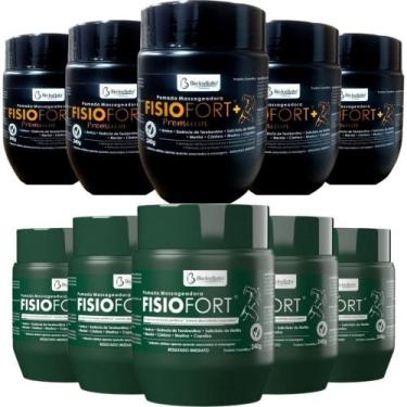 Imagem de Kit 5 FisioFort Premium 240g + 5 Pomada FisioFort 240g - Bio Instinto