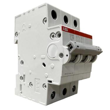 Imagem de Mini Disjuntor Tripolar ABB 16A SJ203T-C16 2TAZ144300R0164, 345