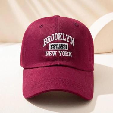 Imagem de Boné de Beisebol Unissex Vintage Brooklyn - Bordado New York, Tamanho 