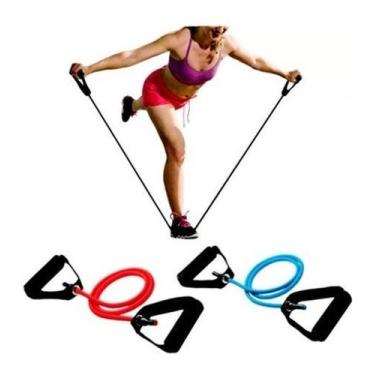 Imagem de Elástico Extensor Academia Musculação Powertube + Crosstube - Mbfit