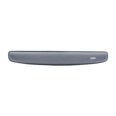 Imagem de Apoio de Pulso OEX Soft Ergonômico Espuma AP103 Cinza