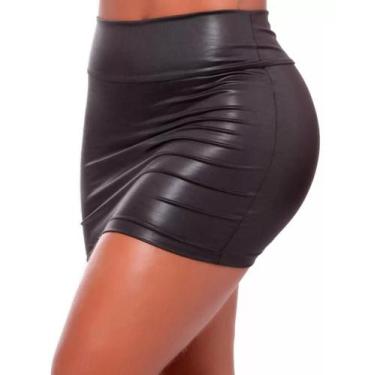 Imagem de Minissaia Sexy Cirre Colada Com Elasticidade Original - Fanáticos Por 
