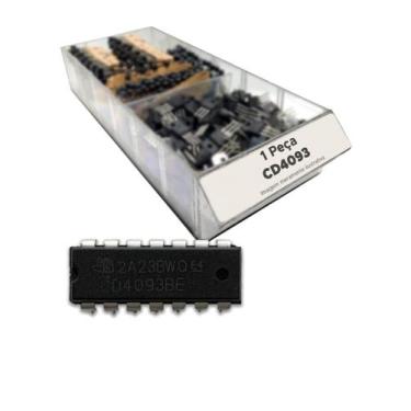 Imagem de 10x Circuito Integrado Cd4093 = Cd 4093 Be - Dip14 - CHIPSCE, CD4093