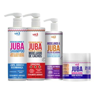 Imagem de Kit Widi Care Juba Encaracolando Shampoo, Geléia, Máscara