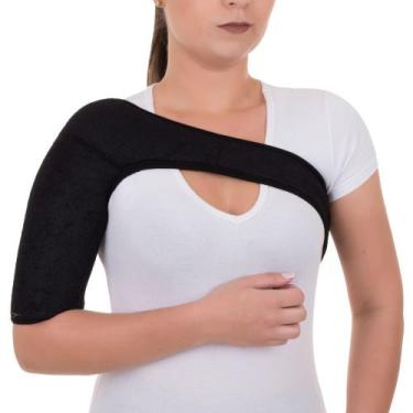 Imagem de Suporte De Ombro Bilateral De Neoprene Bilateral Preto - Artipé, M