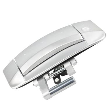 Imagem de Maçaneta dianteira esquerda do lado do motorista exterior adequado para Nissan 350Z 2003 2004 2005 2006 2007 2008 2009, exterior, 80607-CD41E 80607-CD40B 80607-CD40E, prata