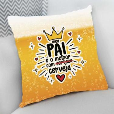 Imagem de Almofada Decorativa Cheia c/ Zíper Presente Especial Dia dos Pais - De