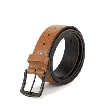 Imagem de Cinto Masculino Casual Ajustavel Couro Use Young Lançamento, Marrom cl