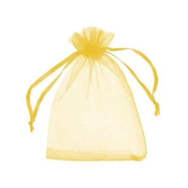 Imagem de Saco Saquinho Organza Tule Liso 8cm x 10cm Pct Com 10un - Sekich, DOUR