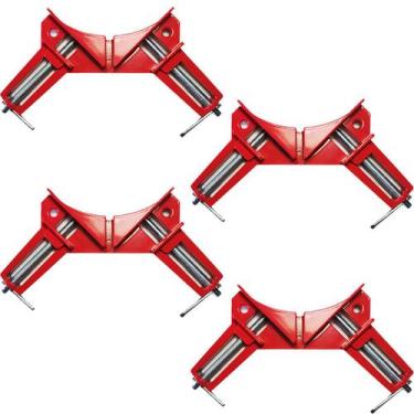 Imagem de KIT 4 Sargento Angular 90 Cantoneira Marcenaria - CHARBS