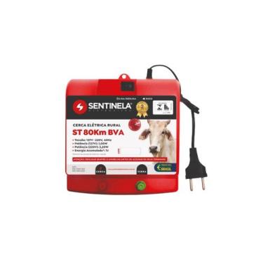 Imagem de Eletrificador Cerca Elétrica Rural 80km Super Turbo Bivolt - Sentinela