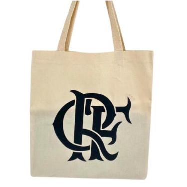 Imagem de Bolsa Ecobag  100% algodão Escudo CRF ( Preto) - CARIOCA MAIS