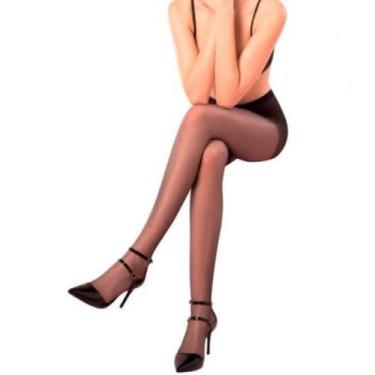 Imagem de Meia calça clássica fina fio 15 Lupo, Café, Fumê, Preto, Pó de arroz, 