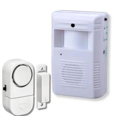 Imagem de Alarme residencial Sensor de presença e Alarme porta Janela - Luatek