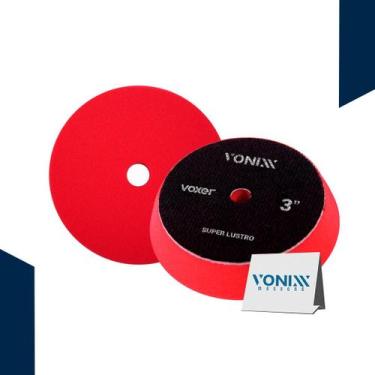 Imagem de Boina vonixx super lustro vermelha 3" - VONIXX - CAR CARE PRODUCTS