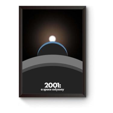 Imagem de Quadro Arte Uma Odisséia No Espaço Poster Moldurado - Fanarte