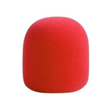 Imagem de Espuma ARTIKA Para Microfone AK-017 Vermelha