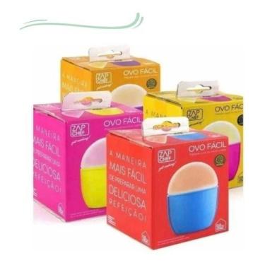 Imagem de Ovo Sem Óleo Cozido Zap Chef Mexido Microondas Oferta - WCAN